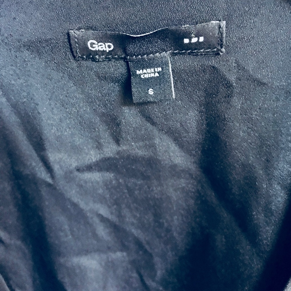 *5 for $25* Preloved Gap navy blue wrap dress SML - Picture 3 of 4